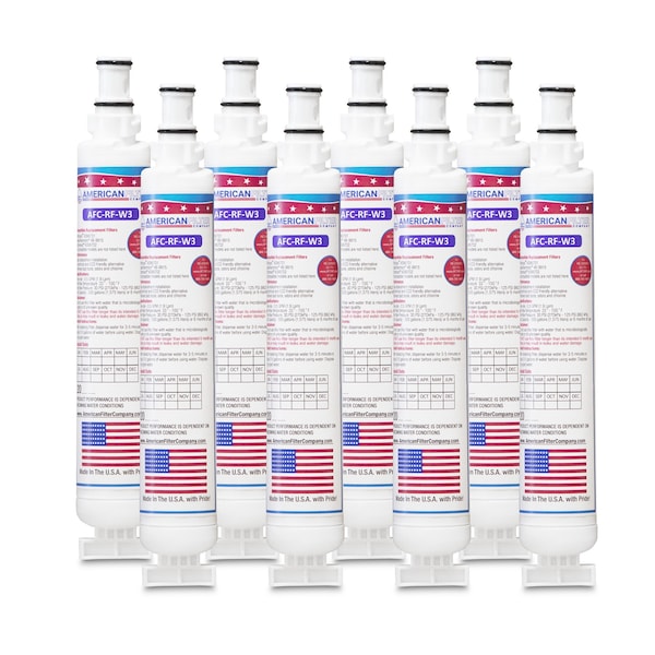 American Filter Co Sears 046-9915 Comparable Refrigerator Water Filters (made by Model number AFCAFC-RF-W3), 8PK 046-9915-AFC-RF-W3-8-70733 - main